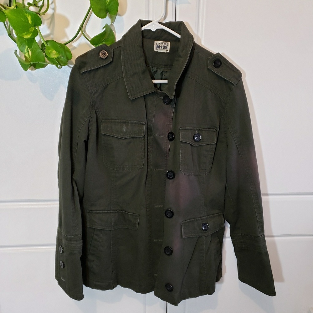 Converse One Star Olive Retro Jacket